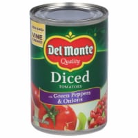 Del Monte® Diced Tomatoes with Green Pepper & Onions Perspective: Main