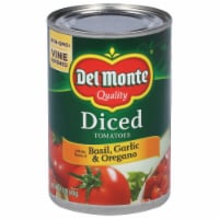 Del Monte® Diced Tomatoes with Basil Garlic & Oregano