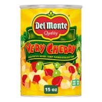 DEL MONTE VERY CHERRY Flavored Mixed Fruit in Extra Light Syrup Canned Fruit
