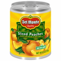 Del Monte® Sliced Yellow Cling Peaches in Heavy Syrup Can Perspective: Main