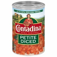 Contadina® Petite Diced Roma Tomatoes Perspective: Main