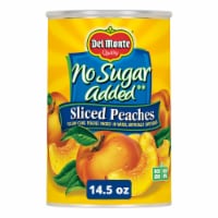 Del Monte® No Sugar Added Yellow Cling Sliced Peaches Canned Fruit