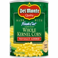 Del Monte No Salt Added Golden Sweet Whole Kernel Corn Perspective: Main