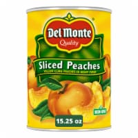 Del Monte® Yellow Cling Sliced Peaches in Heavy Syrup Canned Fruit