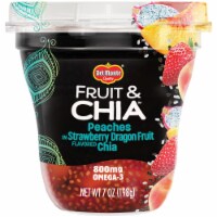 Del Monte Fruit & Chia Peaches in Strawberry Dragon Fruit Perspective: Main