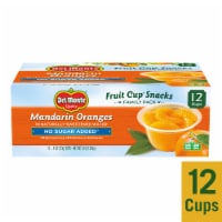Del Monte® No Sugar Added Mandarin Oranges Fruit Cup Snacks