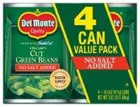 Del Monte® Fresh Cut® No Salt Added Green Beans Value Pack Perspective: Main