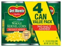 Del Monte® No Salt Added Fresh Cut Golden Sweet Whole Kernel Corn Perspective: Main