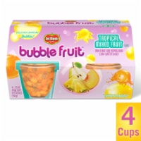 Del Monte® Bubble Fruit Tropical Mixed Fruit Cup Snacks 4 Pack Perspective: Main
