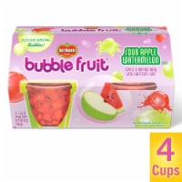 Del Monte® Bubble Fruit® Sour Apple Watermelon Fruit Cup Snacks Perspective: Main