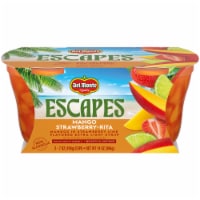 Del Monte® Escapes Mango Strawberry-Rita Fruit Cups Perspective: Main