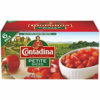 Contadina® Petite Diced Roma Tomatoes Perspective: Main