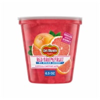 Del Monte No Sugar Added Red Grapefruit Fruit Cup Perspective: Main