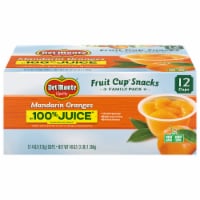 Del Monte® Mandarin Oranges Fruit Cup® Snacks in 100% Juice Perspective: Main