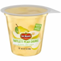 Del Monte® Fruit Naturals Bartlett Pear Chunks in Extra Light Syrup Fruit Cup
