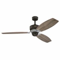 Westinghouse Lighting 7207600 54 in. Indoor Ceiling Fan with Weathered Bronze Finish