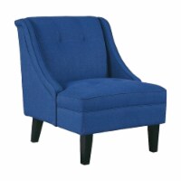 Signature Design by Ashley Clarinda Fabric Accent Chair in Blue