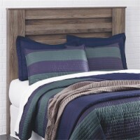 Ashley Furniture Zelen Full Panel Headboard in Warm Gray
