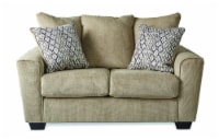 Signature Design by Ashley Cara Loveseat - Beige Perspective: Main