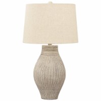 Signature Design by Ashley Layal Paper Table Lamp in Black