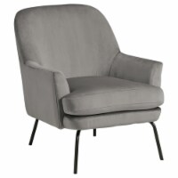 Ashley Furniture Dericka Steel Gray Accent Chair