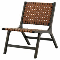 Ashley Furniture Fayme Brown/Black Accent Chair