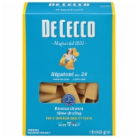 De Cecco Rigatoni No 24 Pasta Perspective: Main