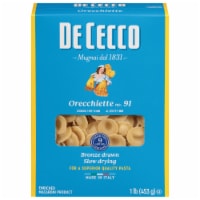 De Cecco Orecchiette Pasta Perspective: Main