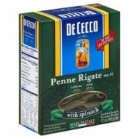 De Cecco® Spinach Penne Rigate No. 41 Pasta Perspective: Main