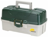 Plano® Three-Tray Tackle Box - Green Perspective: Main