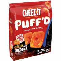 Cheez-It Puff'd Scorchin' Hot Cheddar Cheesy Baked Snacks