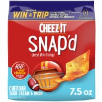 Cheez-It® Snap'd Cheddar Sour Cream and Onion Cheese Cracker Chips