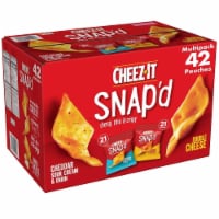 Cheez-It Snap'd Cheese Cracker Chips Variety Pack
