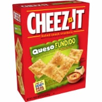 Cheez-It Baked Snack Cheese Crackers Queso Fundido Perspective: Main