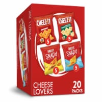 Cheez-It Cheese Lovers Variety Pack Perspective: Main