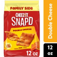 Cheez-It® Snap'd Double Cheese Family Size Cheese Cracker Chips