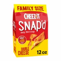 Cheez-It Snap'd Double Cheese Cheese Cracker Chips Family Size