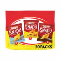 Cheez-It® Snap'd Cheese Cracker Chips Variety Pack Perspective: Main