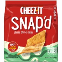 Cheez-It® Snap'd Parmesan Ranch Cheese Cracker Chips Perspective: Main