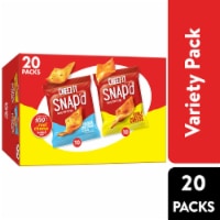 Cheez-It® Snap'd Cheese Crackers Variety Pack Perspective: Main