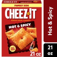 Cheez-It® Hot and Spicy Cheese Crackers Perspective: Main