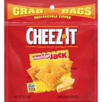 Cheez-It® Cheddar Jack Cheese Snack Crackers Grab Bags Perspective: Main