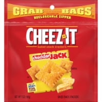 Cheez-It® Cheddar Jack Cheese Snack Crackers Grab Bags Perspective: Main