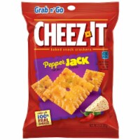 Cheez It Pepper Jack Snack, 3 Ounce -- 36 per case.