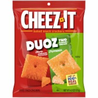 Cheez-It® DUOZ Cheddar and Parmesan Cheese Snack Crackers Perspective: Main