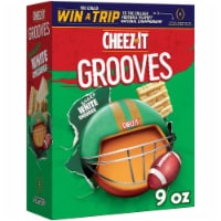 Cheez-It Grooves Sharp White Cheddar Cheese Crackers