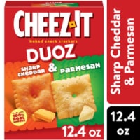 Cheez-It® DUOZ Sharp Cheddar and Parmesan Cheese Crackers