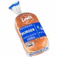 Lewis Bake Shop Burger Buns 1/2 Pack Perspective: Main