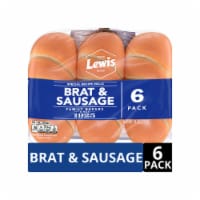 Lewis Bake Shop White Brat & Sausage Rolls Perspective: Main