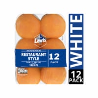 Lewis Bake Shop White Restaurant Style Buns Perspective: Main